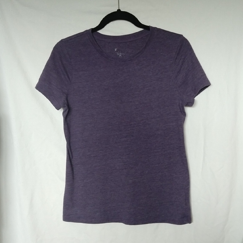 Women's Med Old Navy Dark Purple Vintage Crew tee